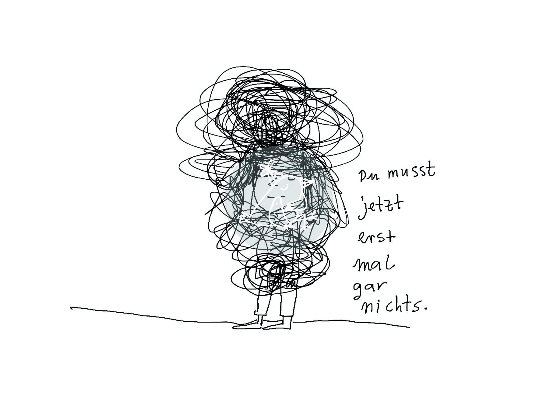 Postkarte - gar nichts